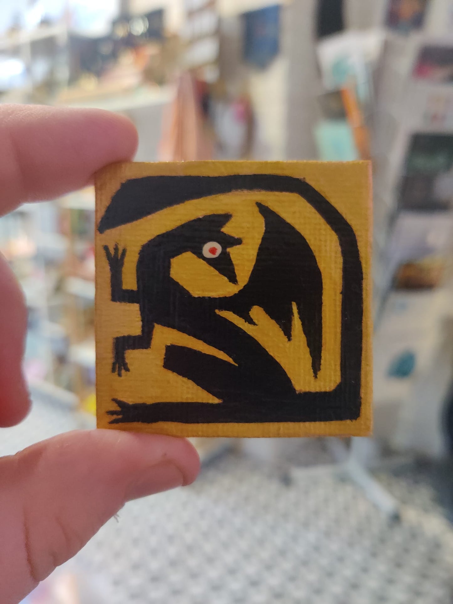 Hand painted magnets