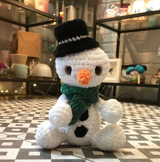 Snowman plushie