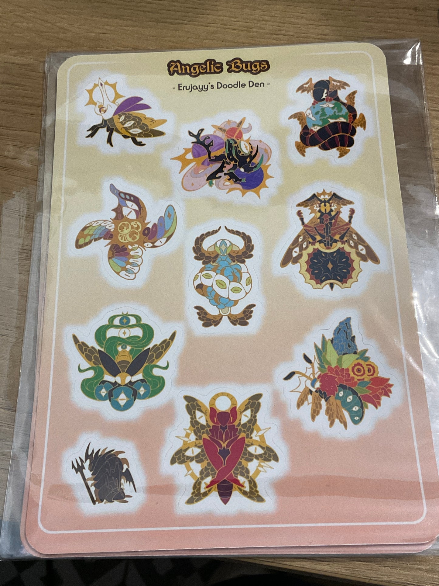 Erujayy's Doodle Den Stickersheets