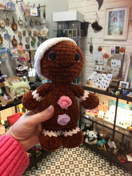 Crochet ginger bread man