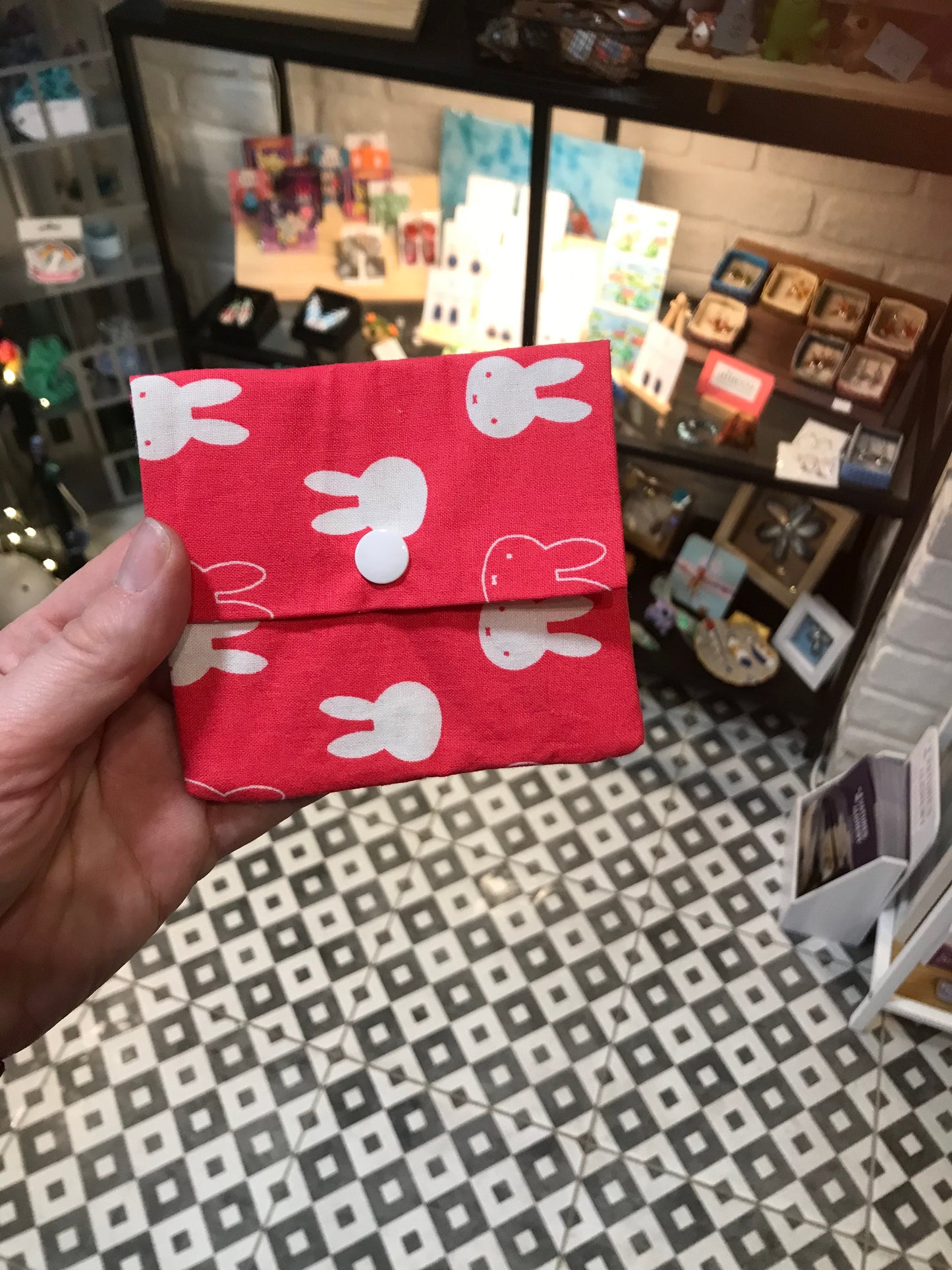 Hand sewn pouch