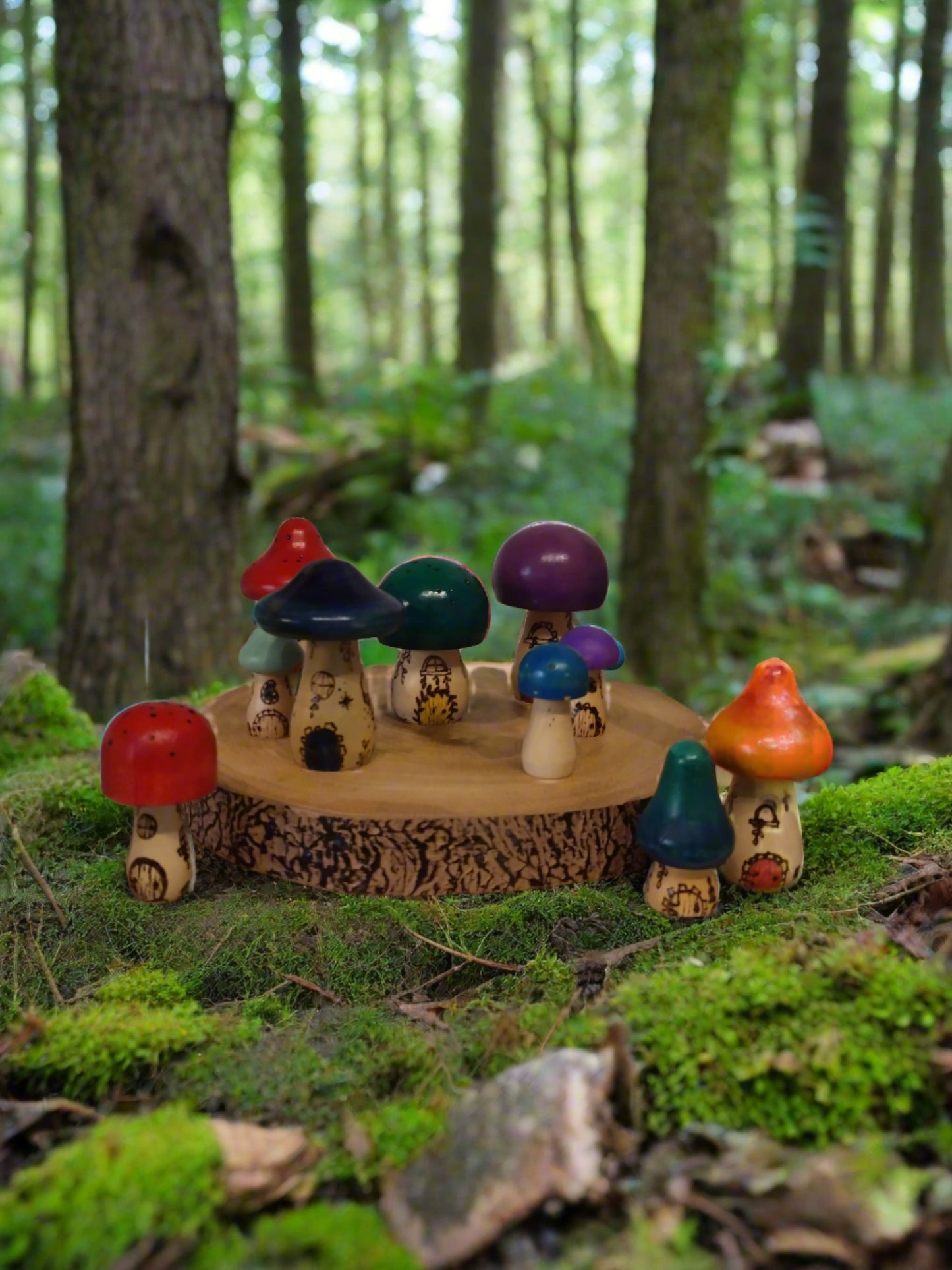 Large Fairy House Mushroom