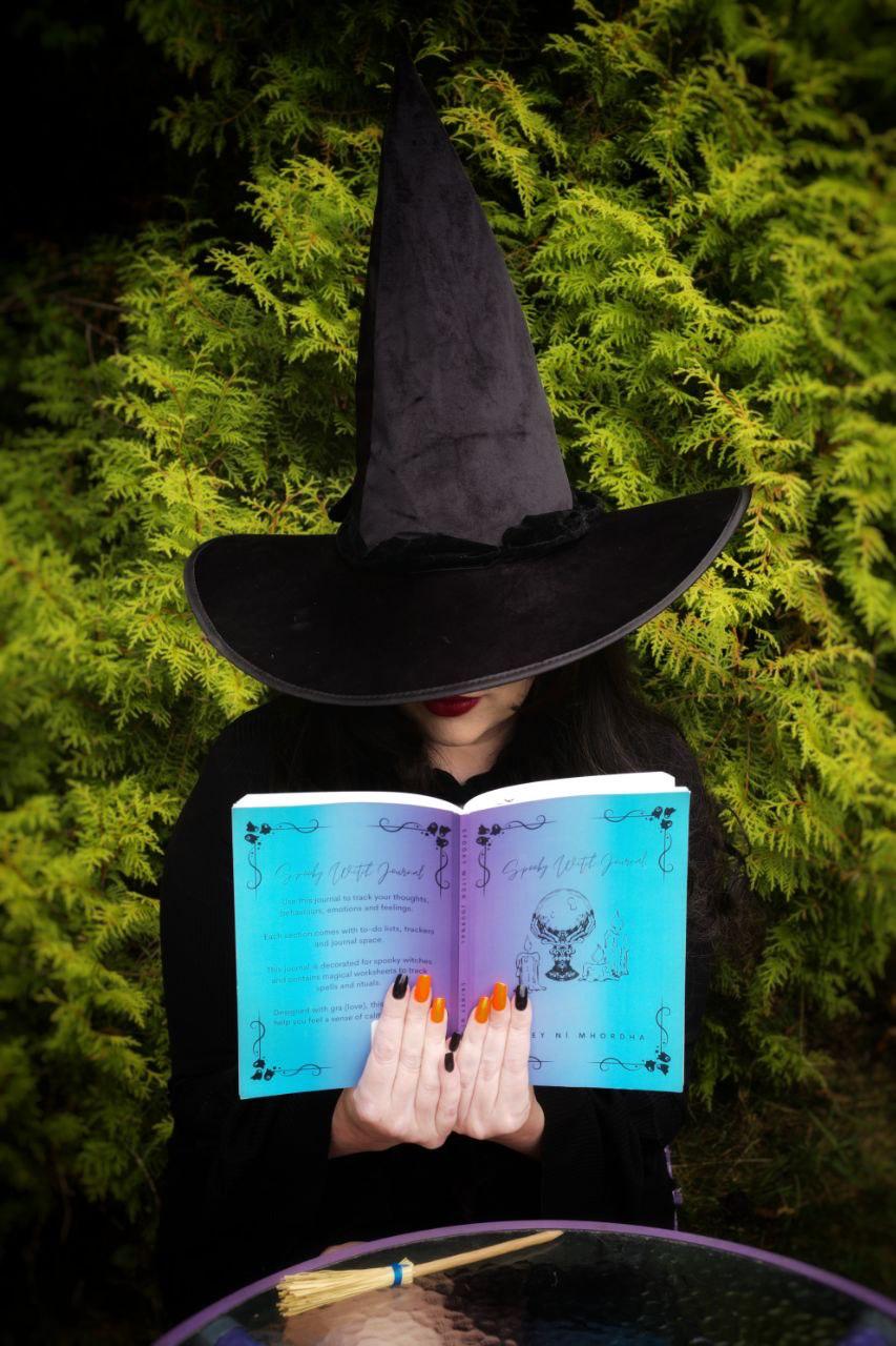 Spooky witch journal by Lainey Ní Mhórdha