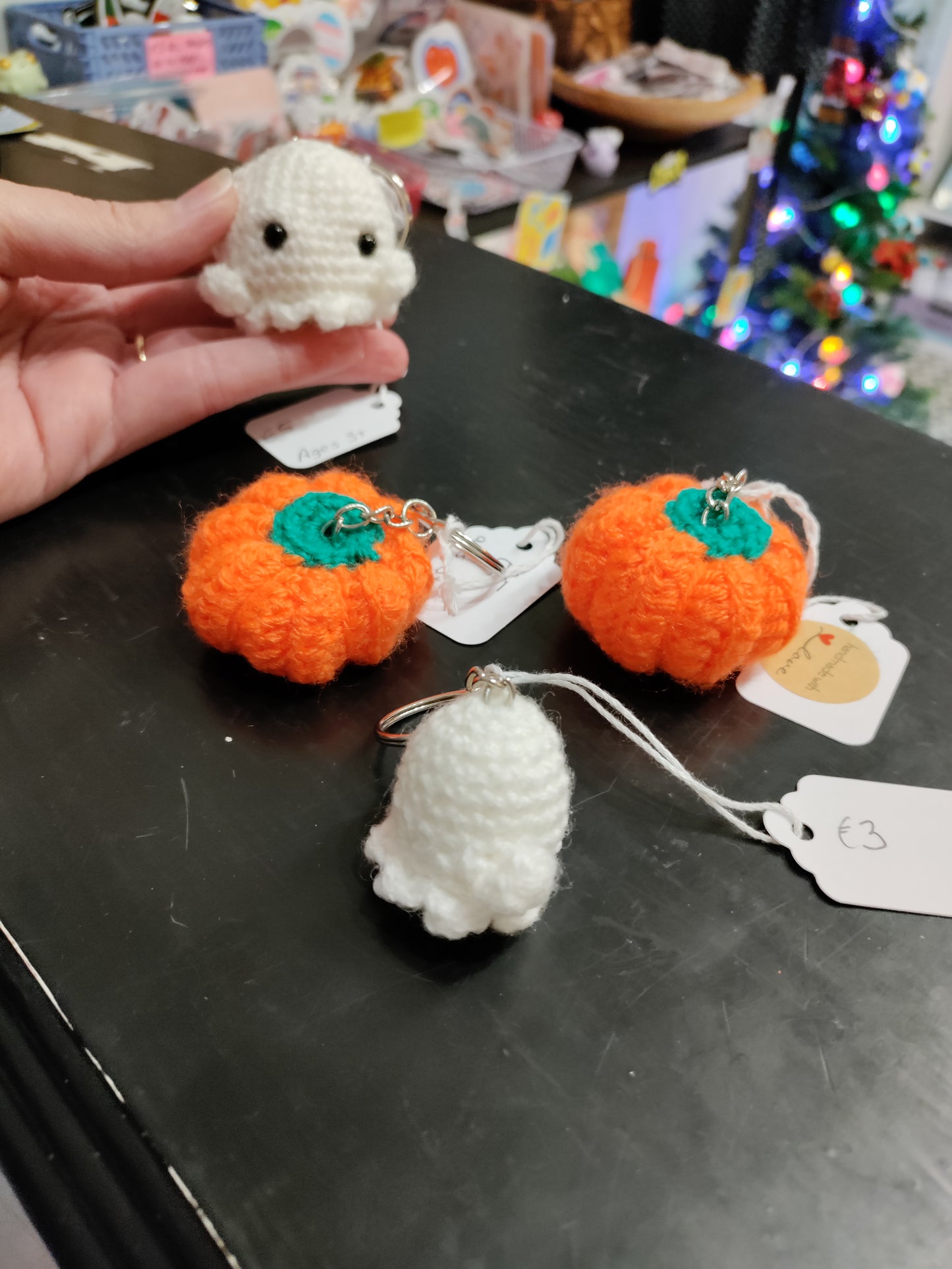 Crochet keychains