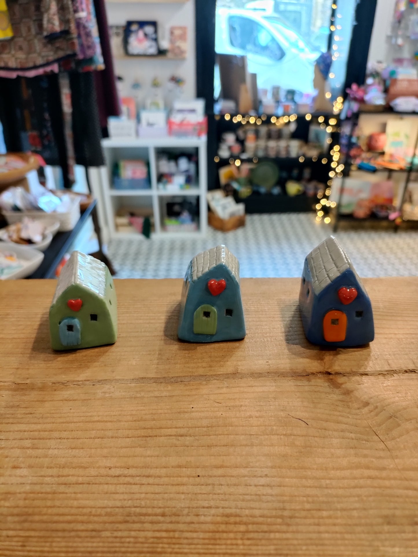 Tiny houses heart collection