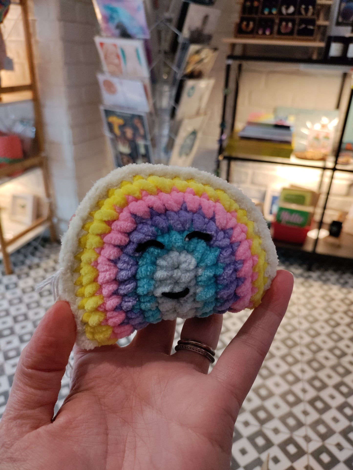 Crochet rainbows