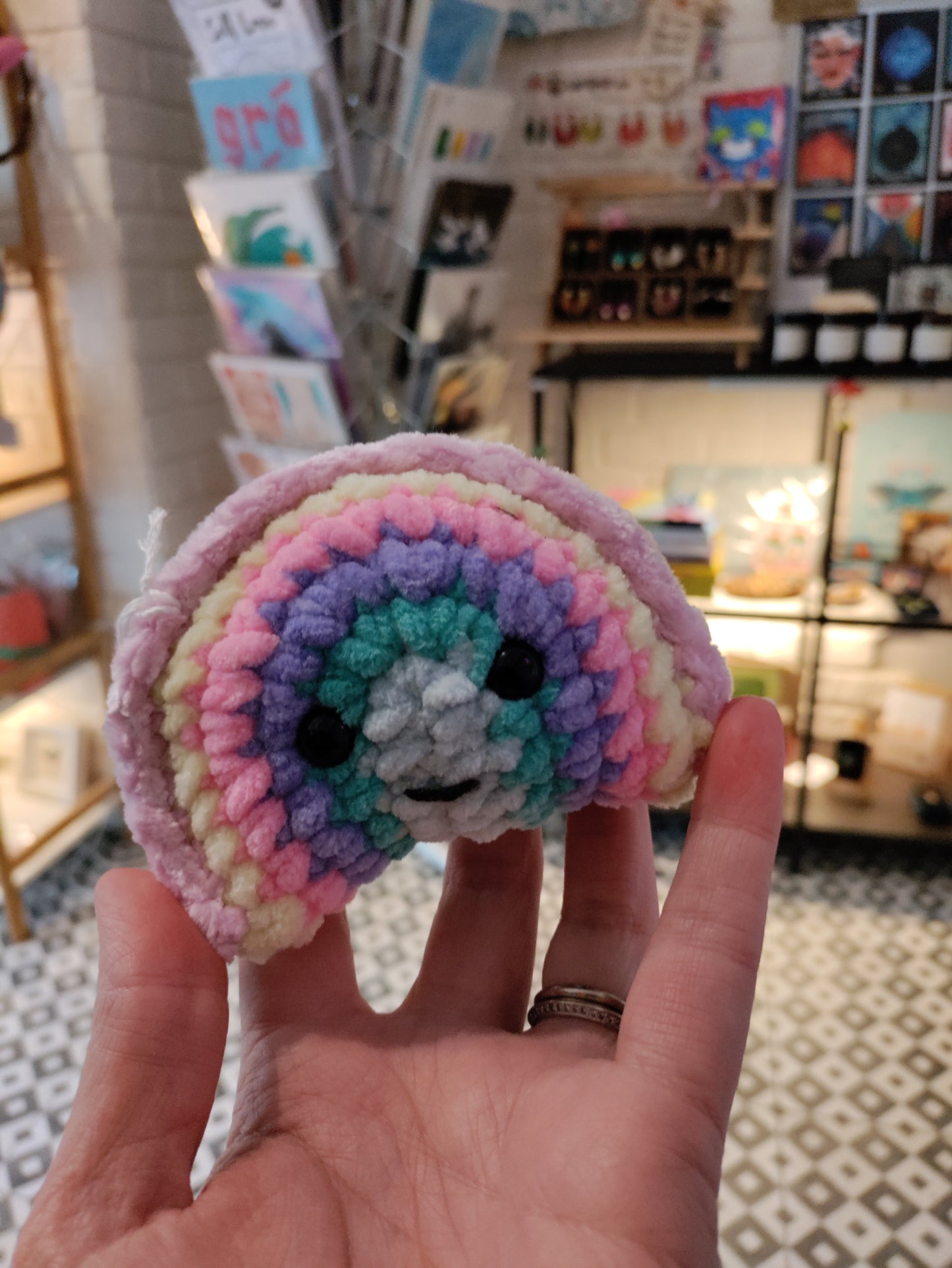 Crochet rainbows