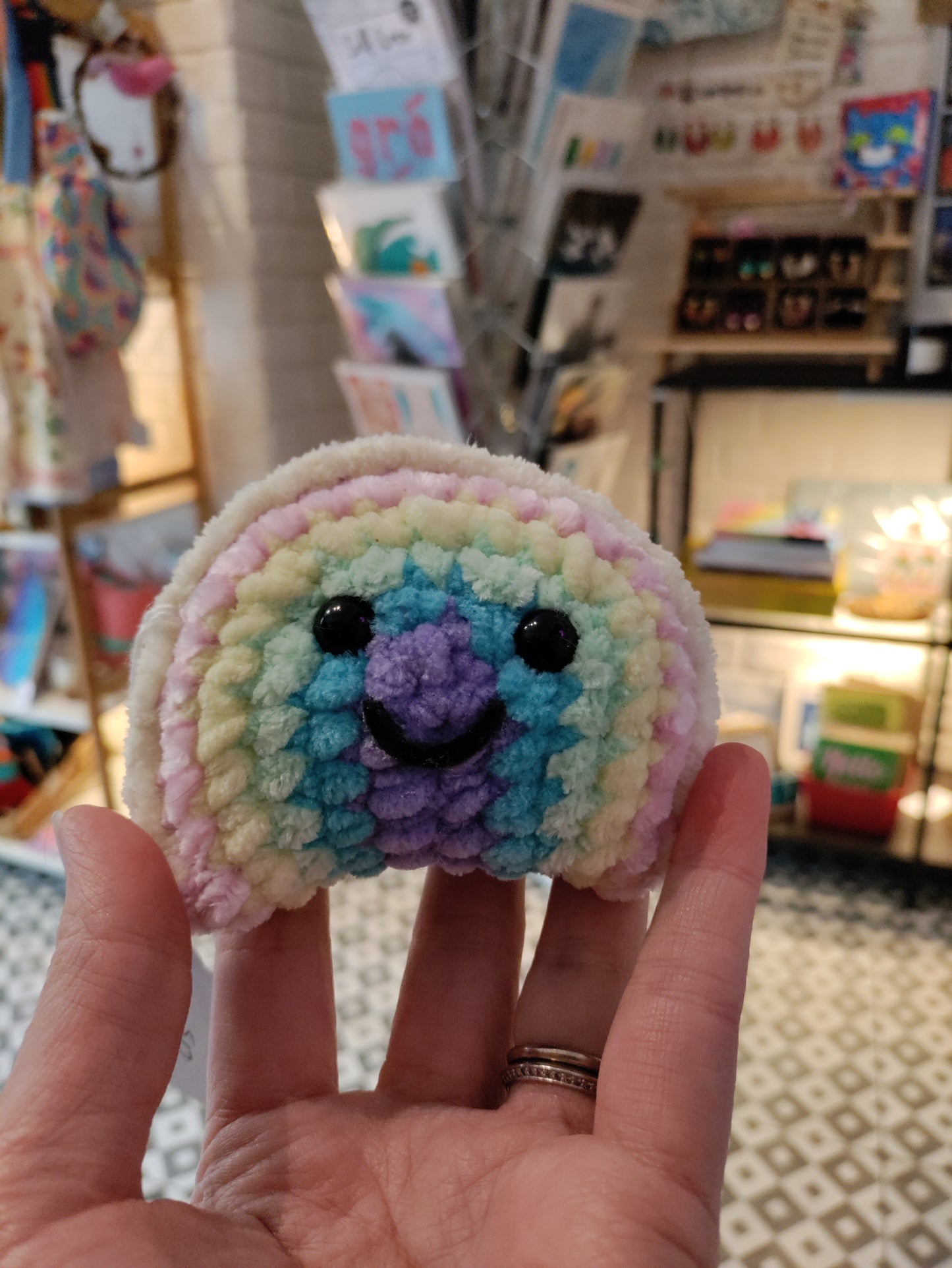 Crochet rainbows