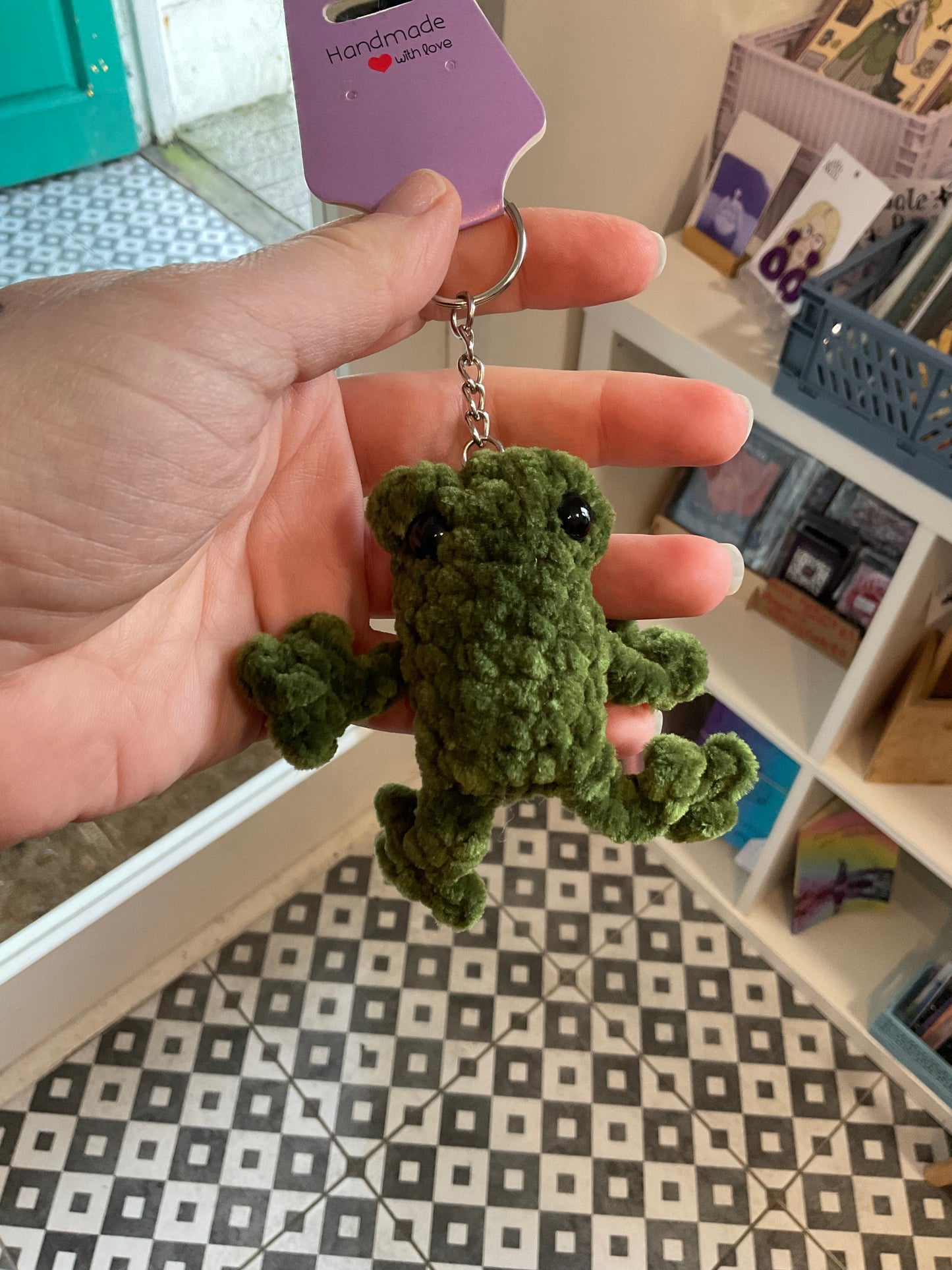Crochet keychains