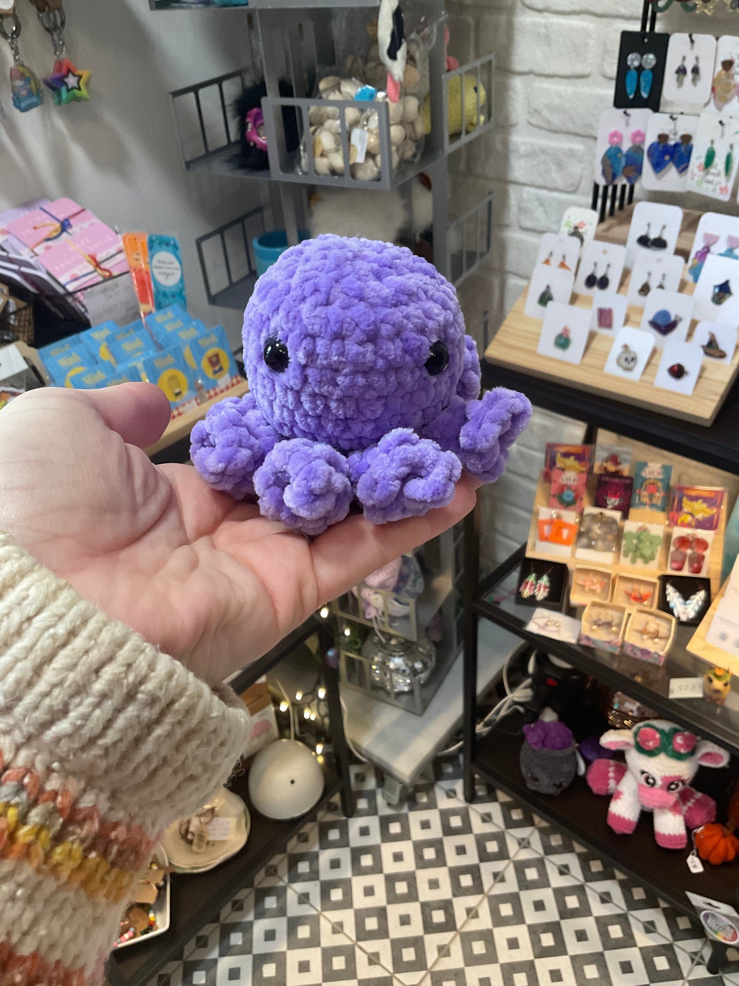 Crochet sea creatures