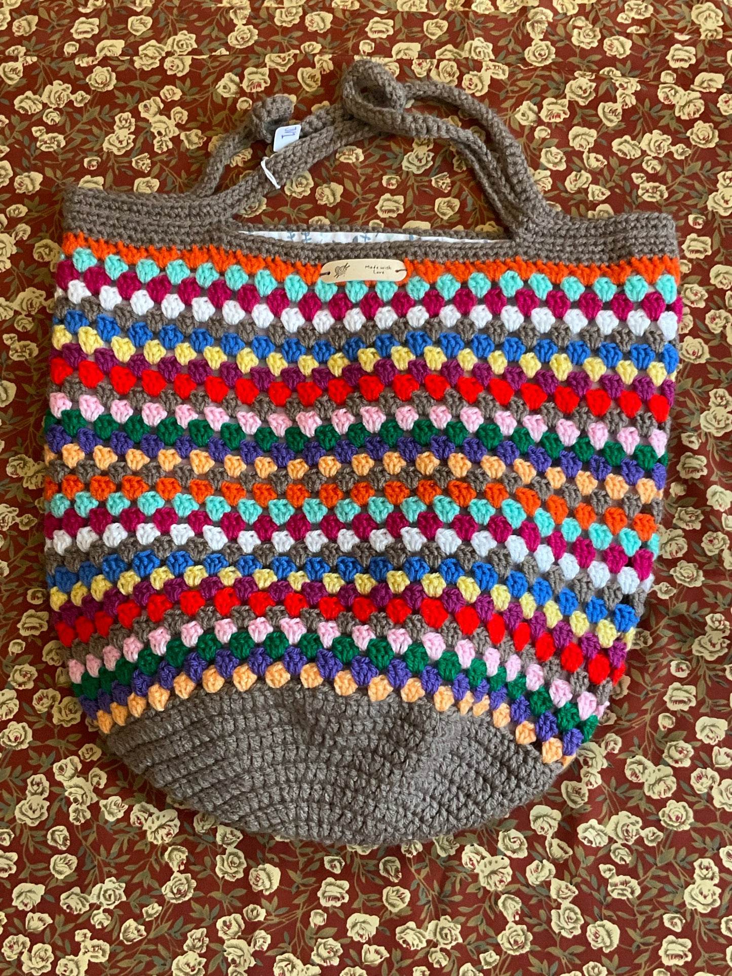 Hand made crochet bags