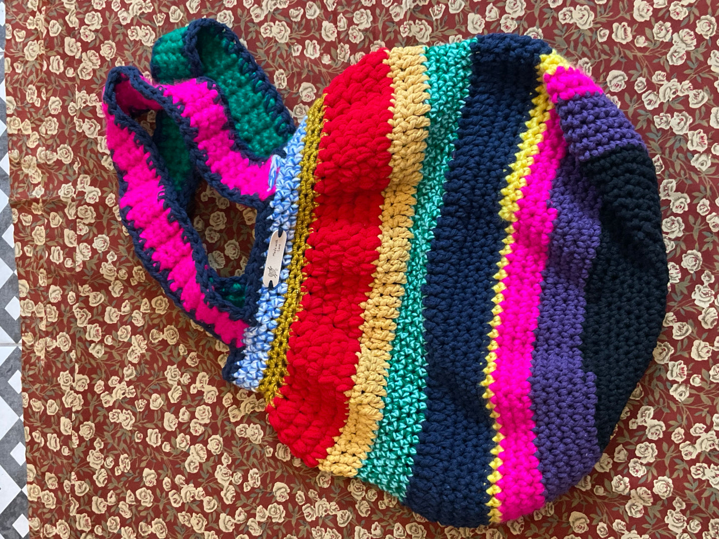 Hand made crochet bags