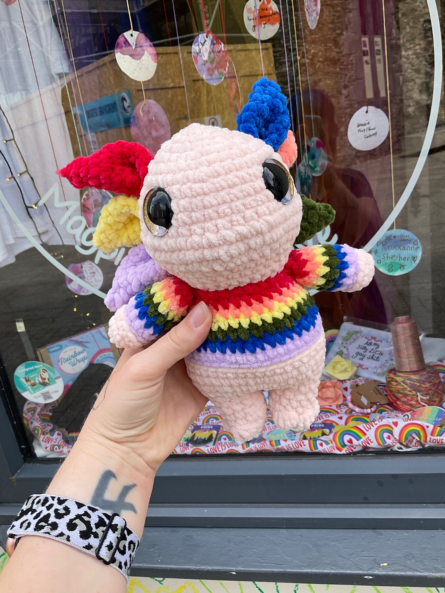 Pride axolotyl