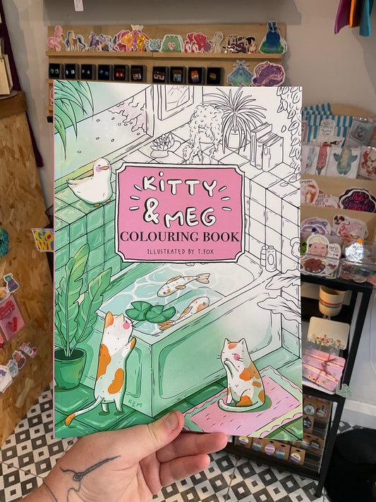 Kitty and Meg Cosy Colouring Book