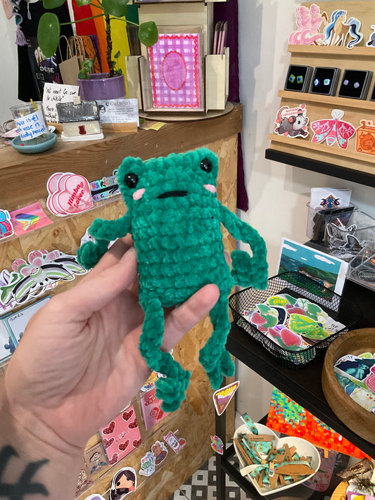 Leggy frog