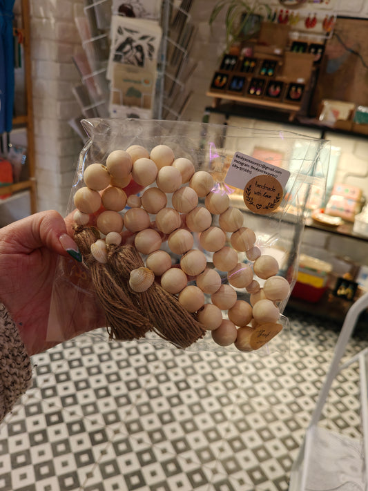 Wood Bead Garland