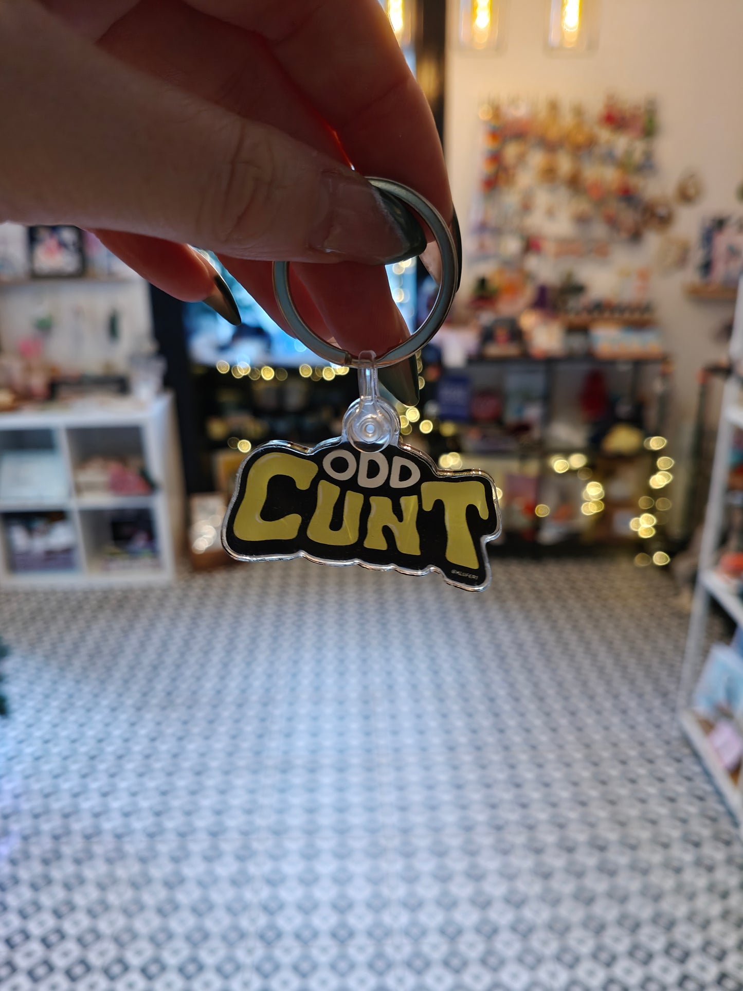 Odd Cunt Keyring