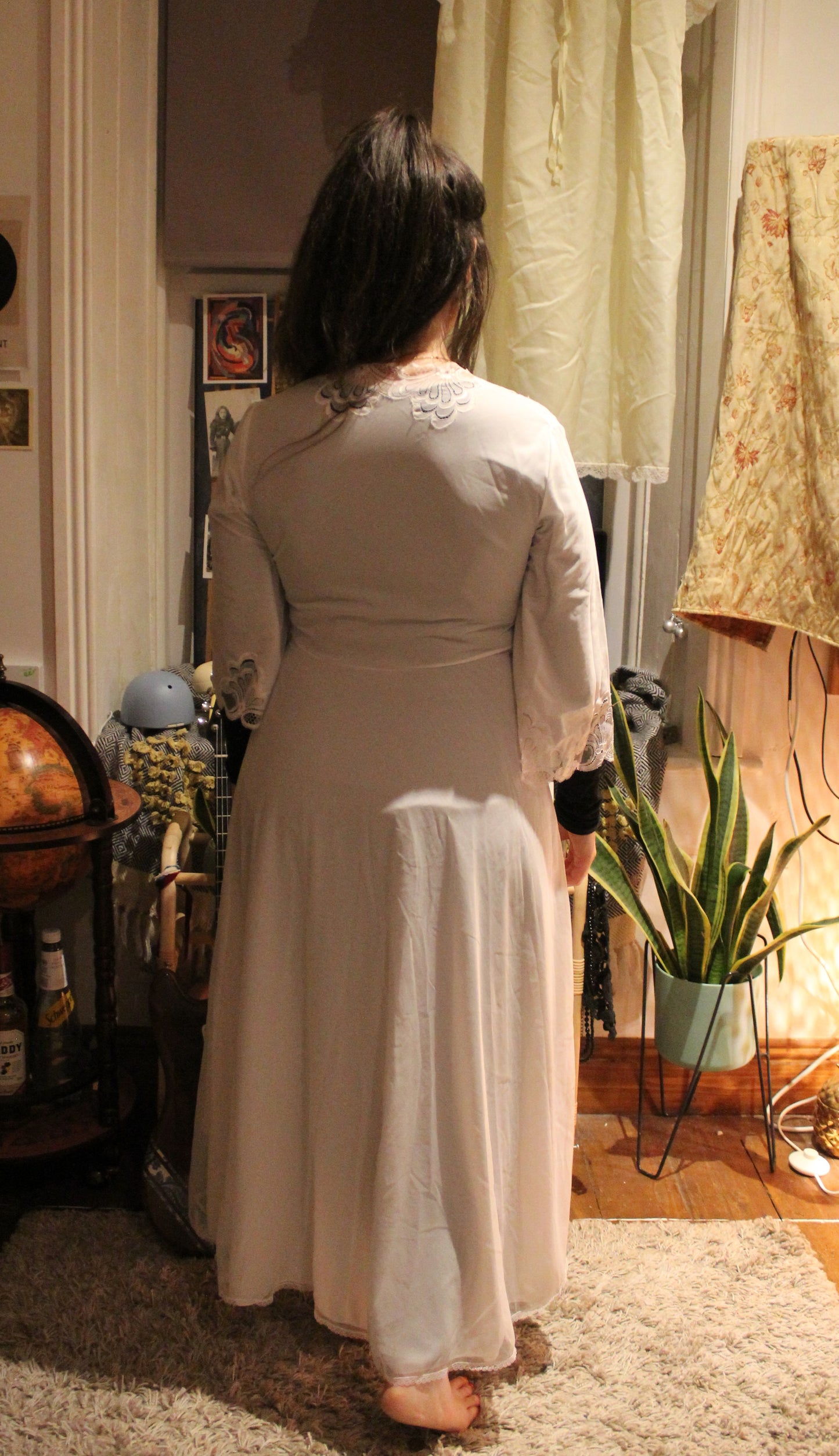 Hollywood star bridal robe