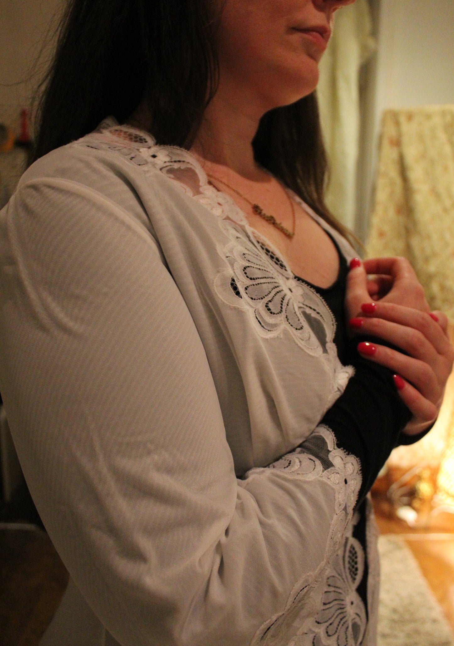 Hollywood star bridal robe