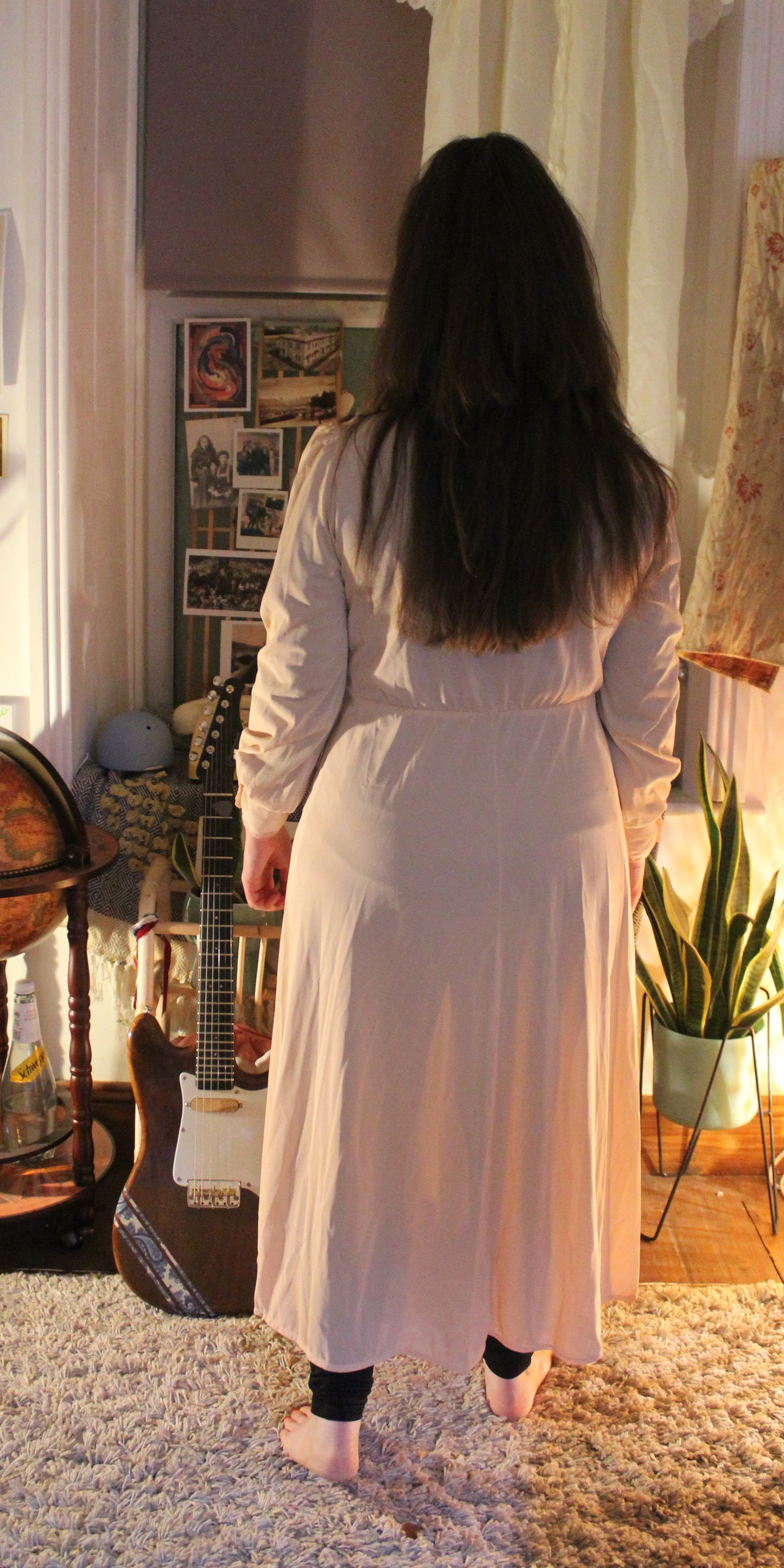 Dusty peach princess nightgown