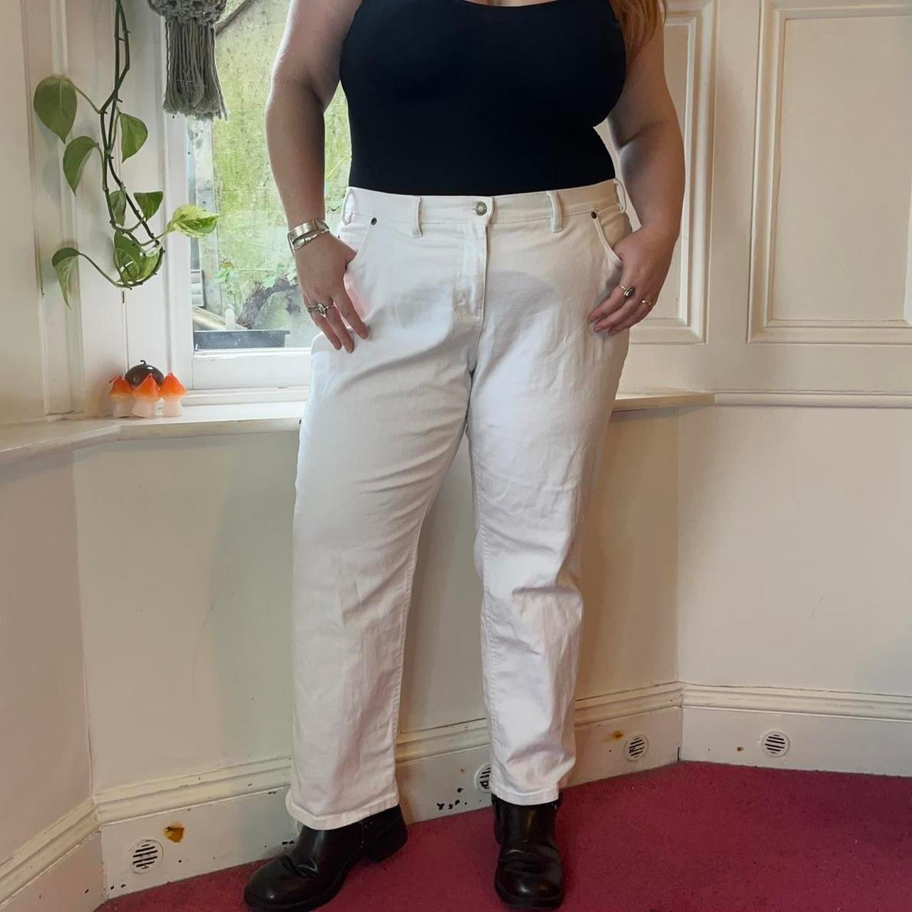 Vintage White Jeans