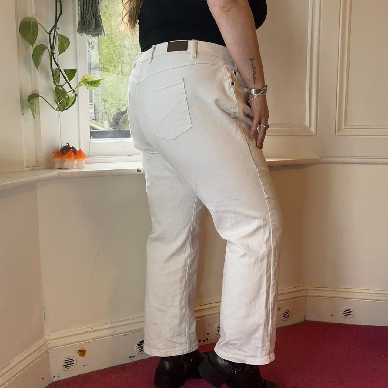 Vintage White Jeans