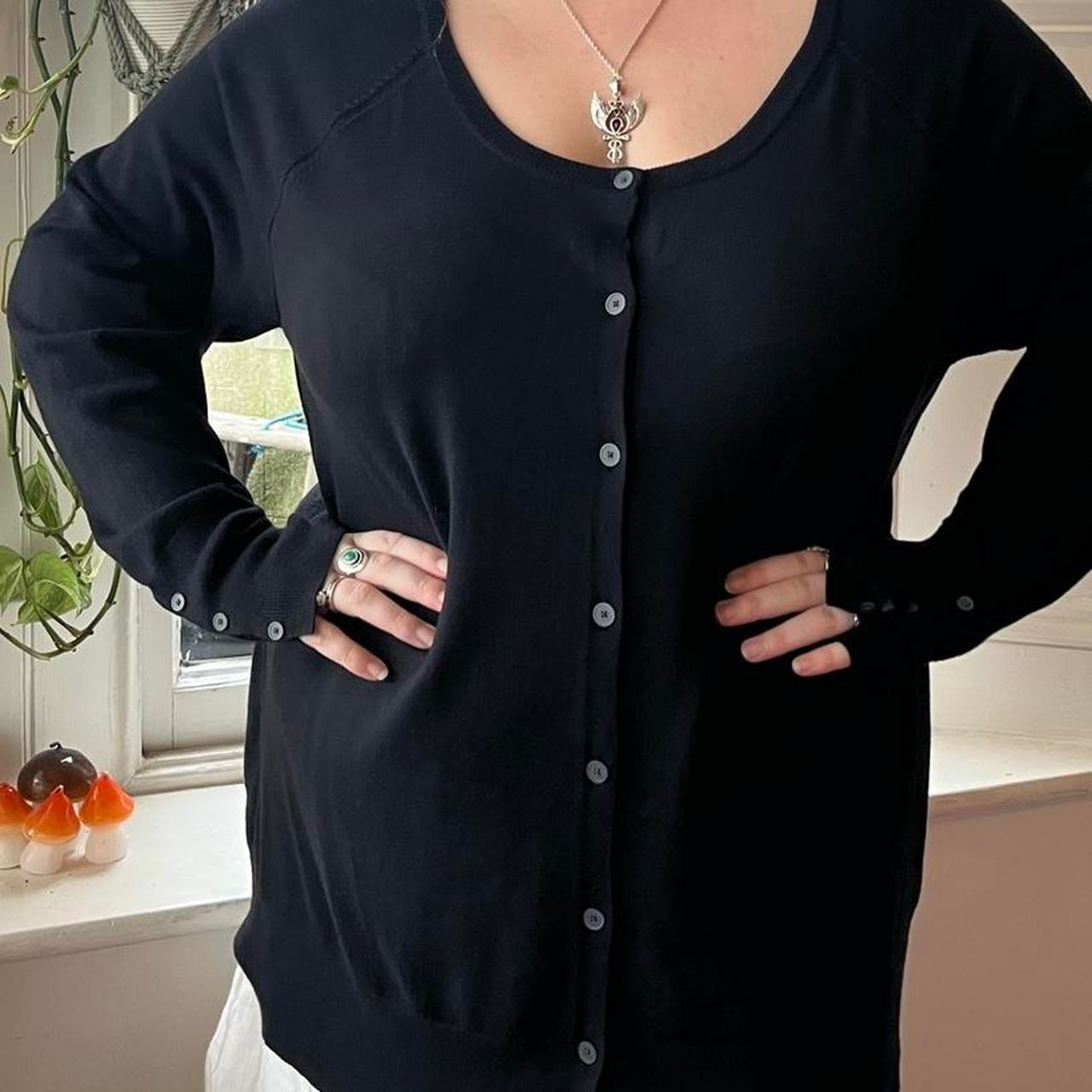 Preloved Lane Bryant black Cardigan