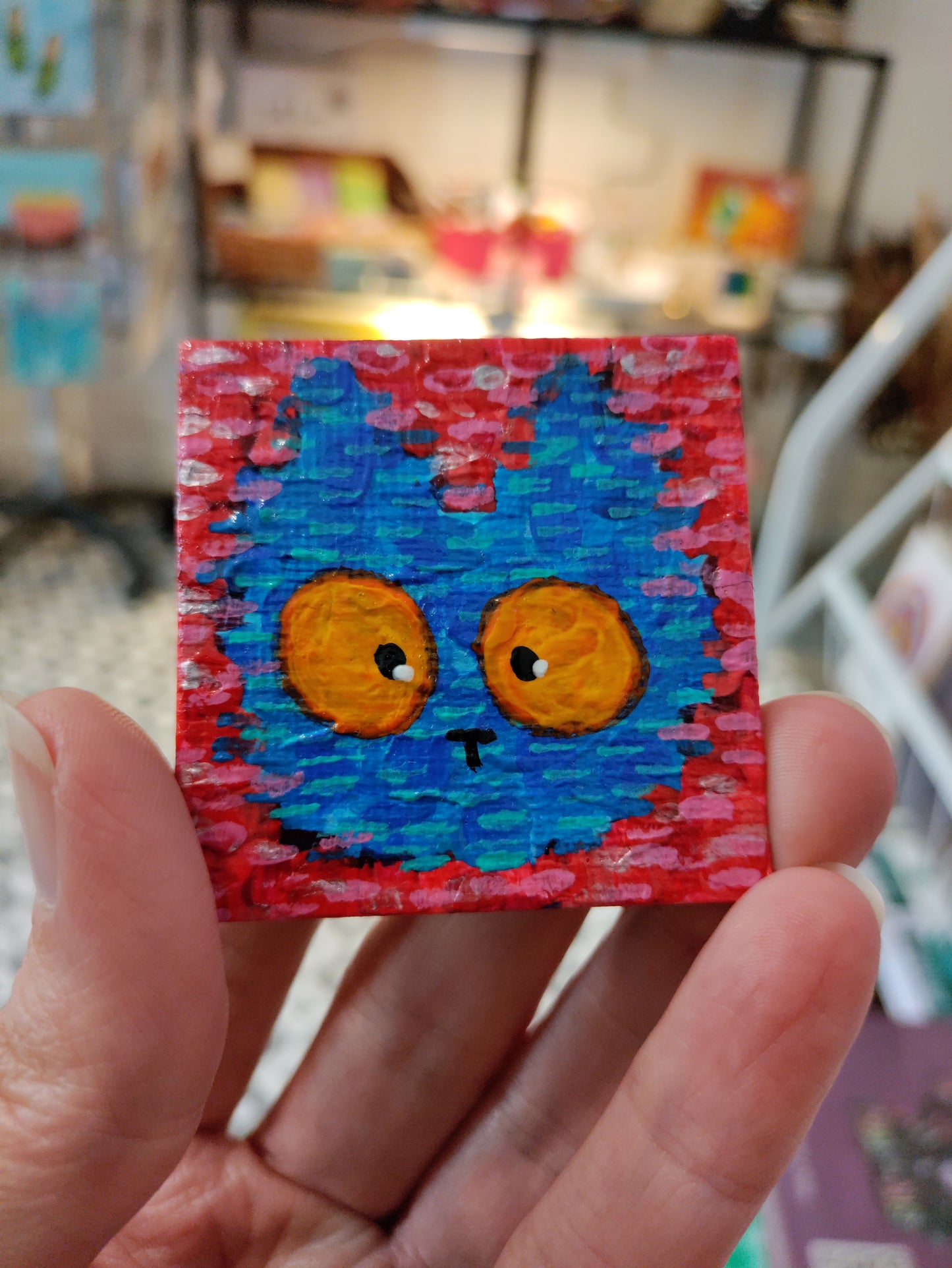 Hand painted magnets