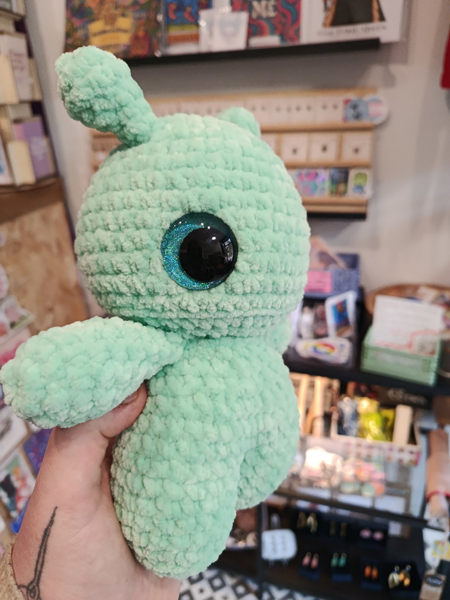 Alien Amigirumi Plush