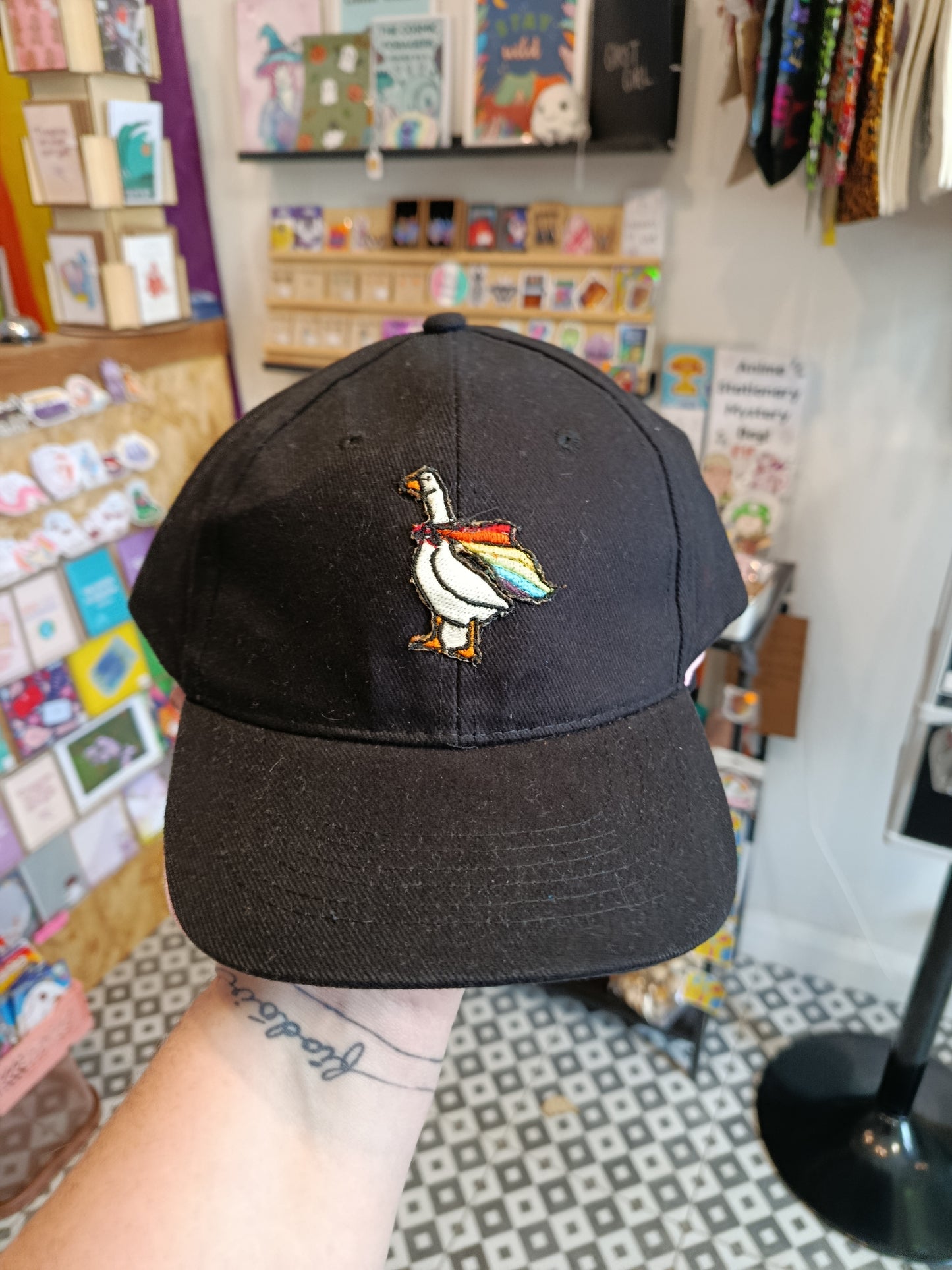 Pinkie don't mosh Peaked Caps