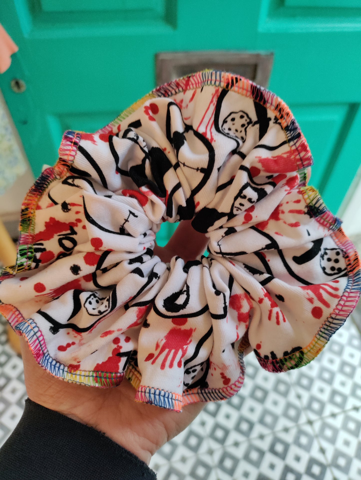 Halloween scrunchies