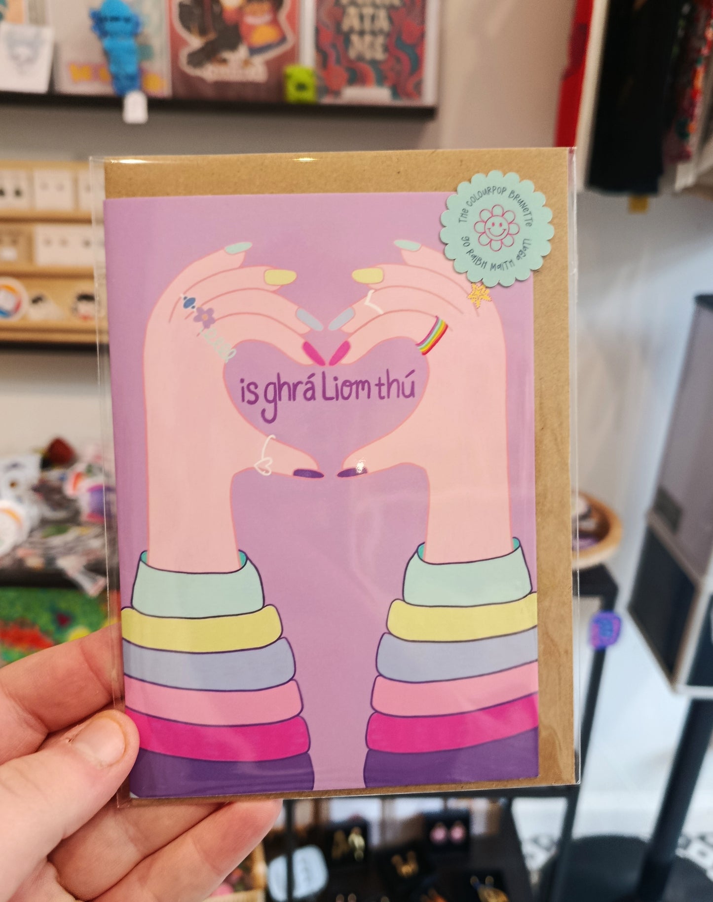 The ColourPop Brunette A6 Cards