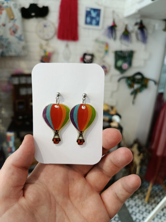 Hot Air Balloon Earrings *Seconds*