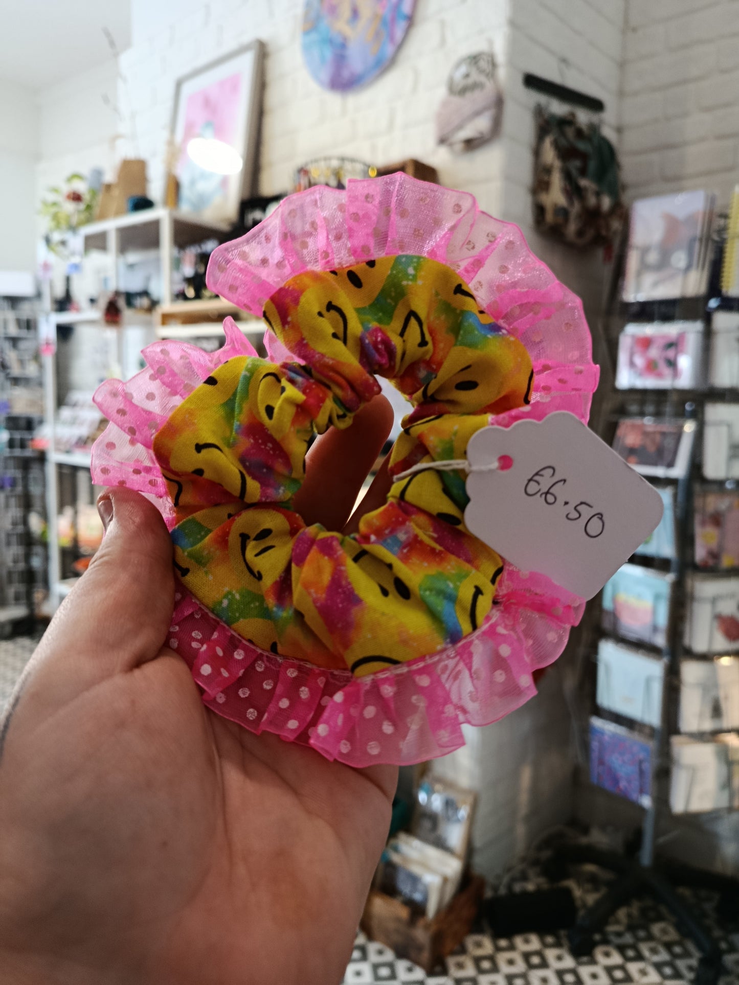 Big cutie stitches scrunchies