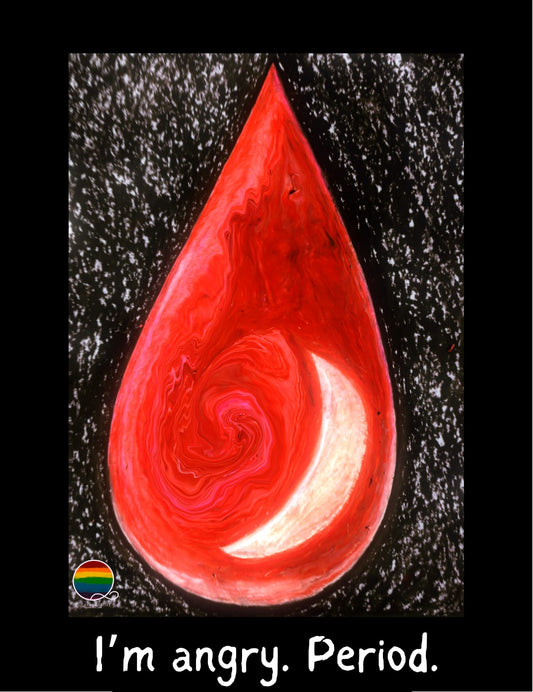 Queerky Artist magnet talking cards