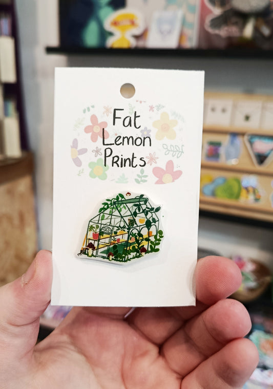 Enchanted Greenhouse Pin
