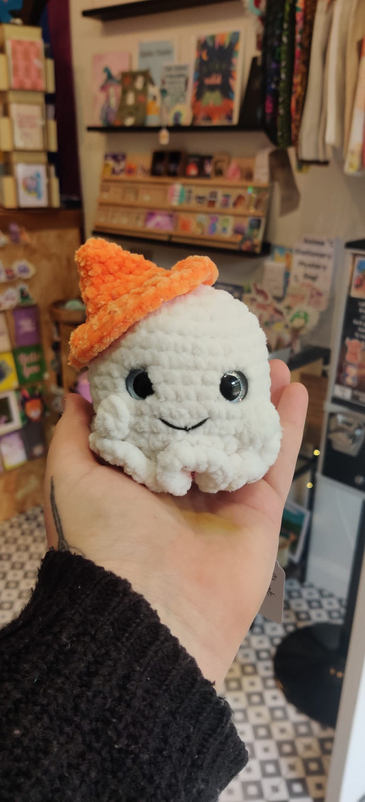 Ghost with witches hats