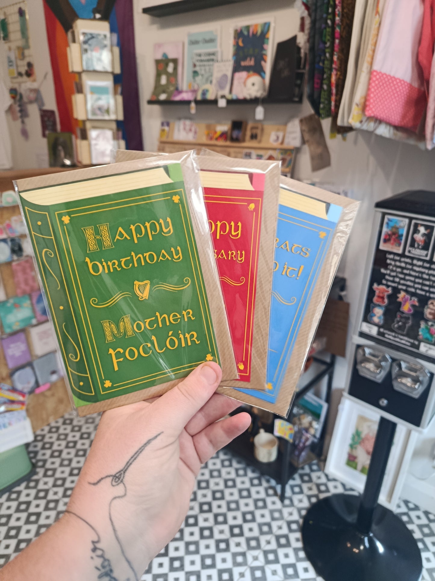 Sarah's simulacrum cards