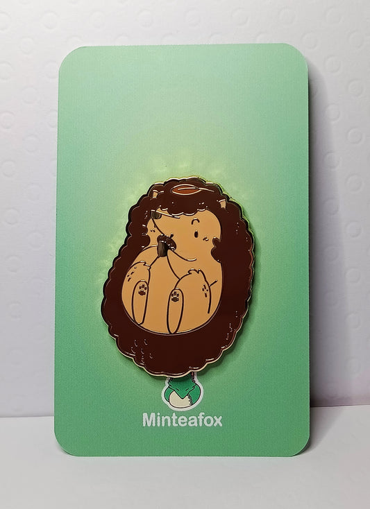 Bacchus The hedgehog Enamel Pin