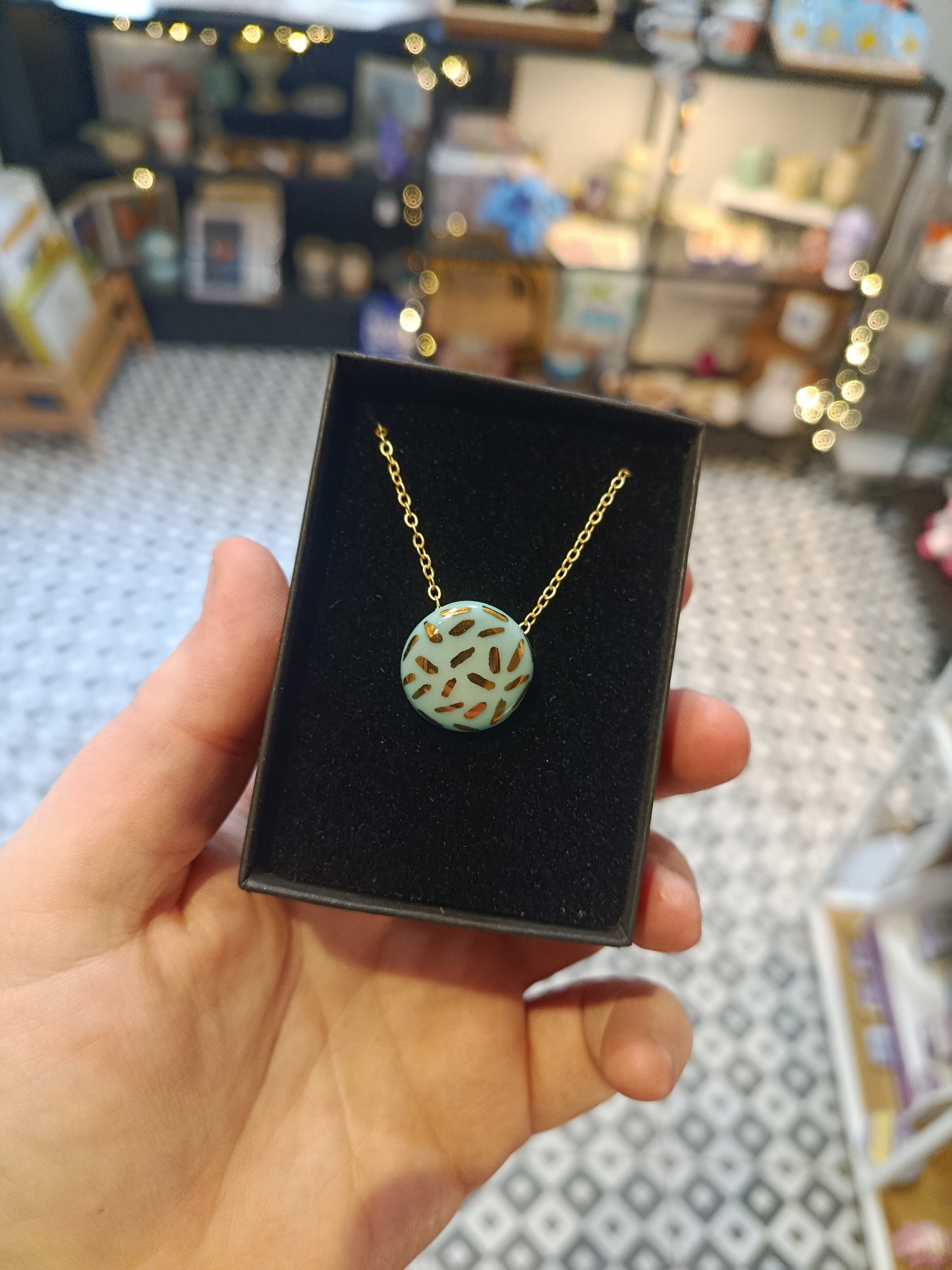 Porcelain necklace