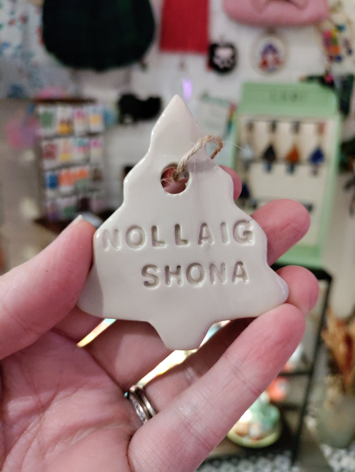 Christmas tree decorations - Nollaig Shona