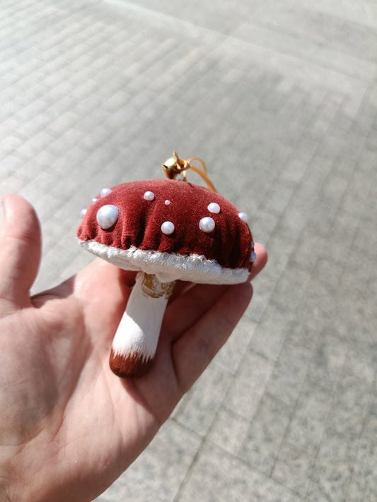 Mushroom ornaments