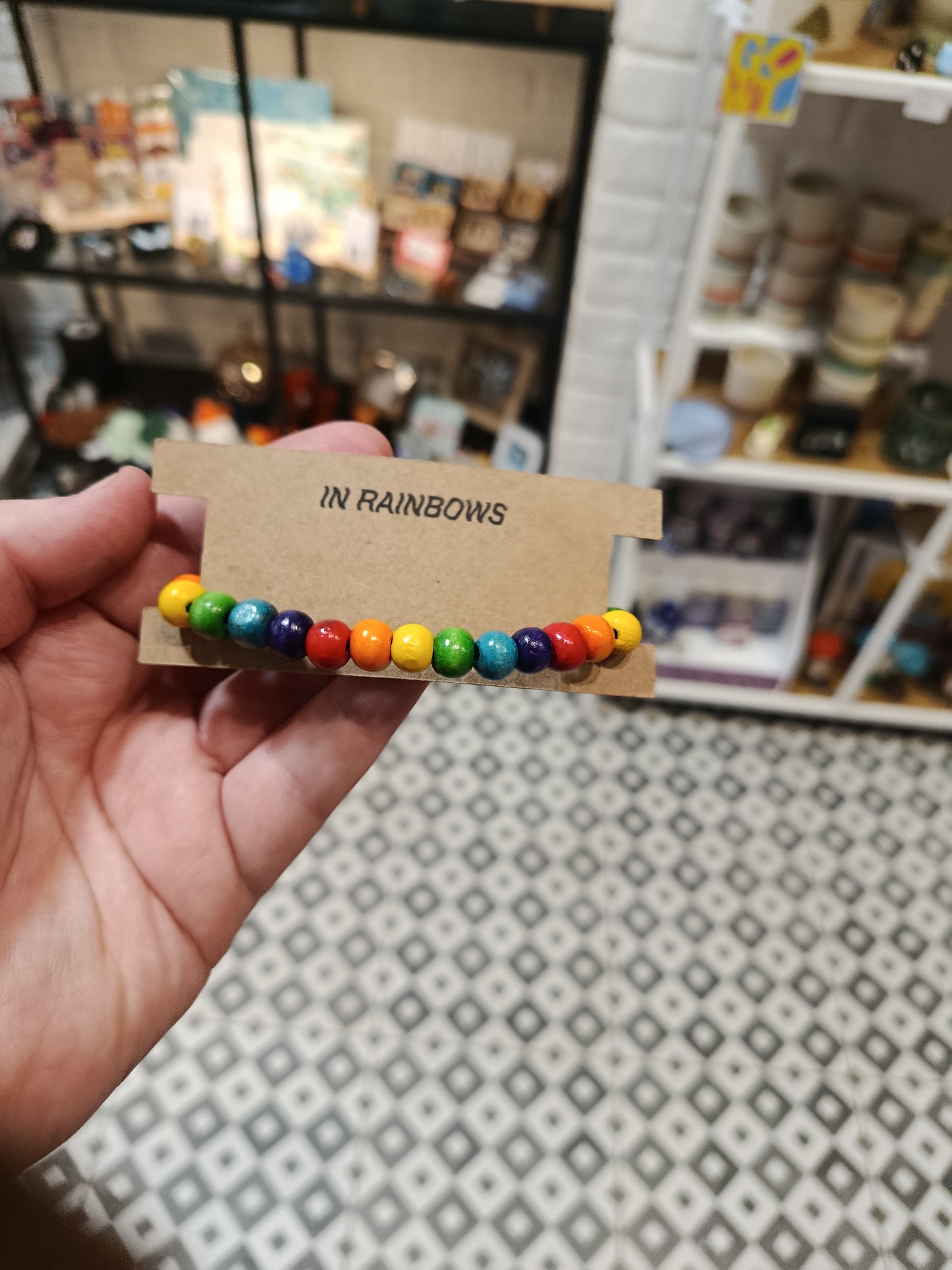 Wooden Bead Pride Bracelets