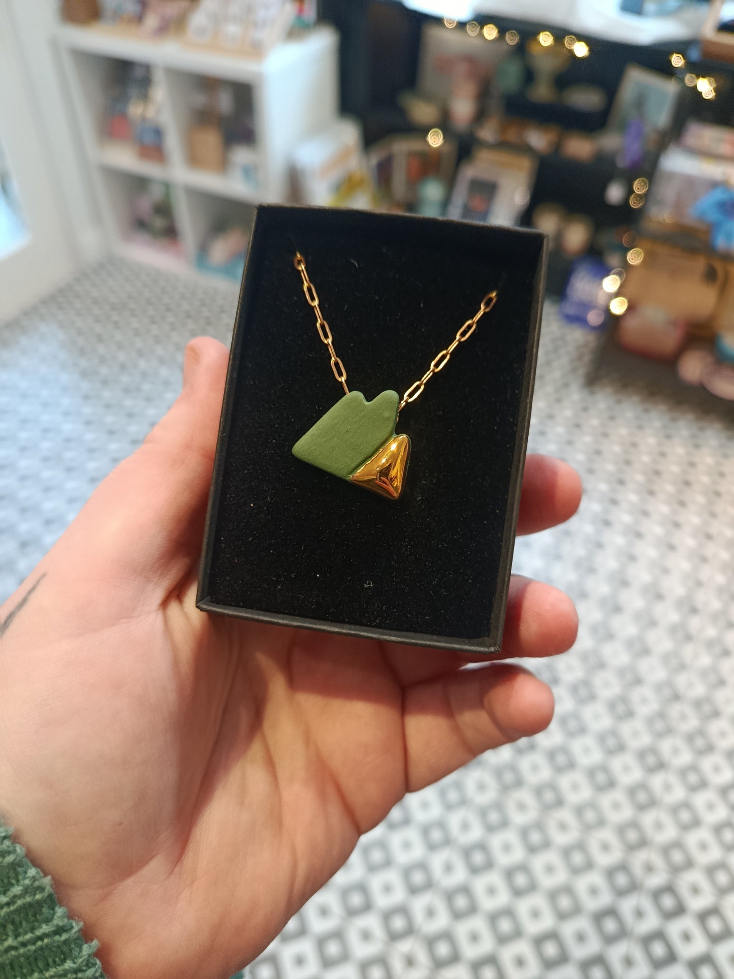 Porcelain necklace