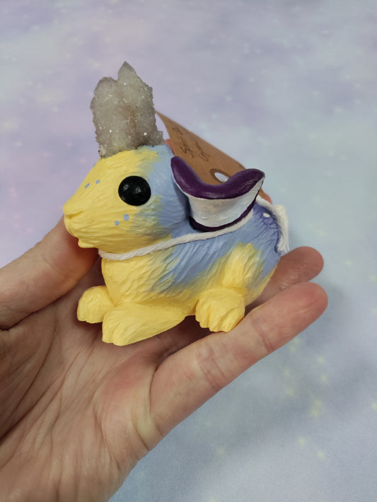 Small spirit quartz crystal Jackalope