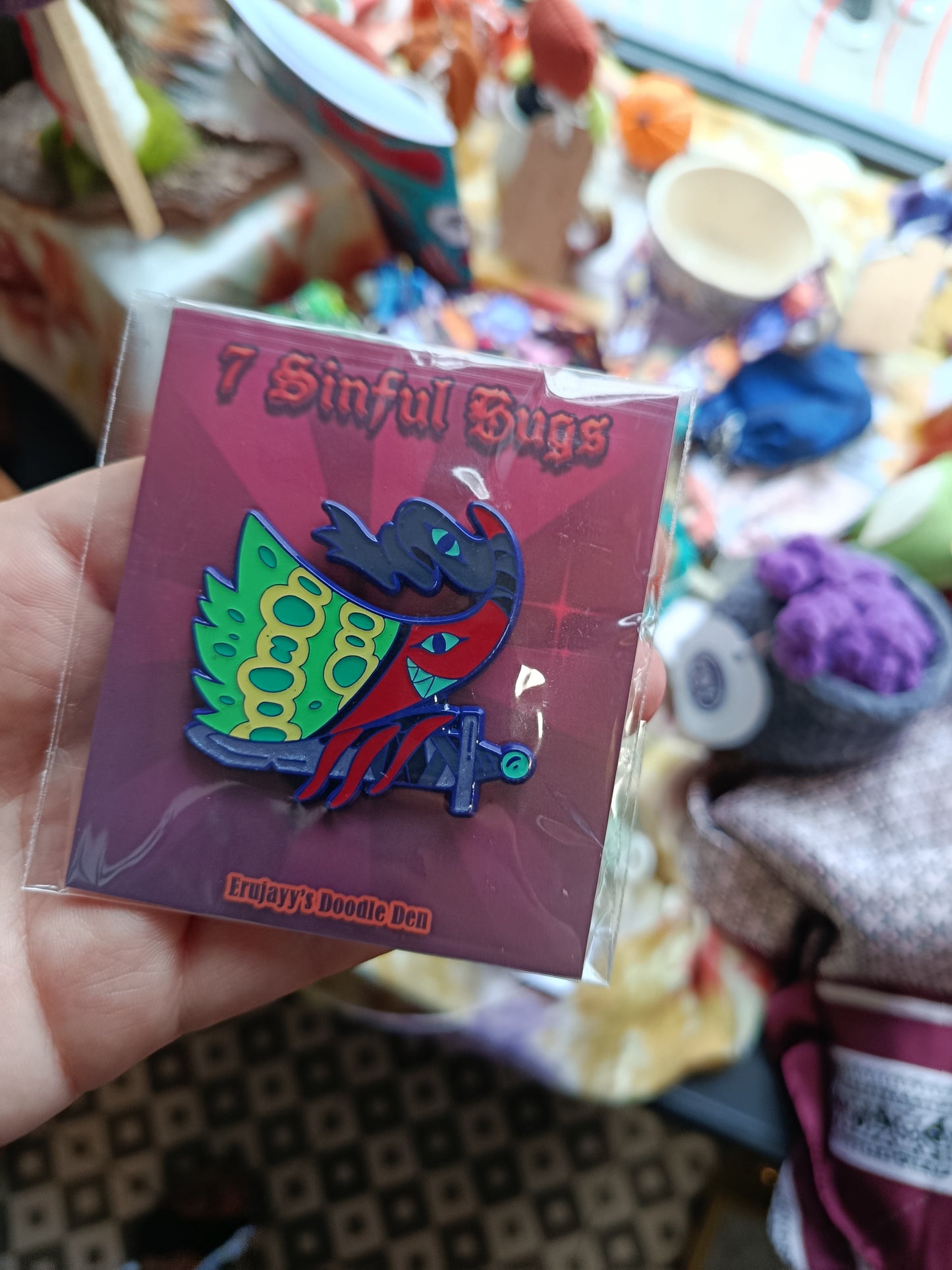 Enamel Bug Pins