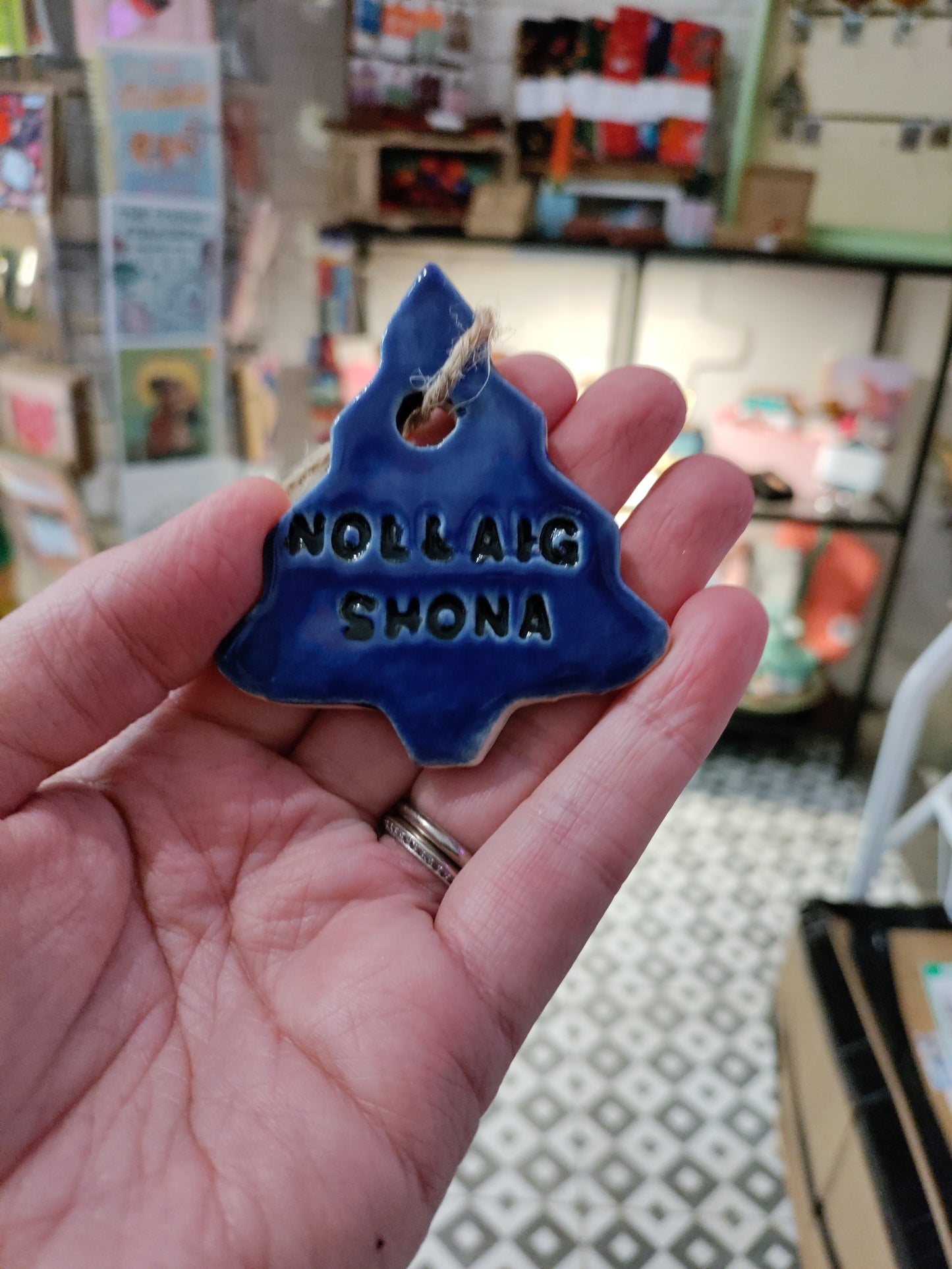 Christmas tree decorations - Nollaig Shona