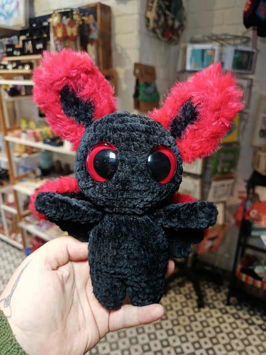 Mothman Crochet Figure