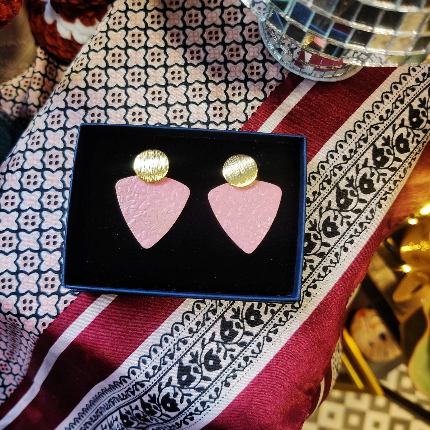 Danu Brass earrings.