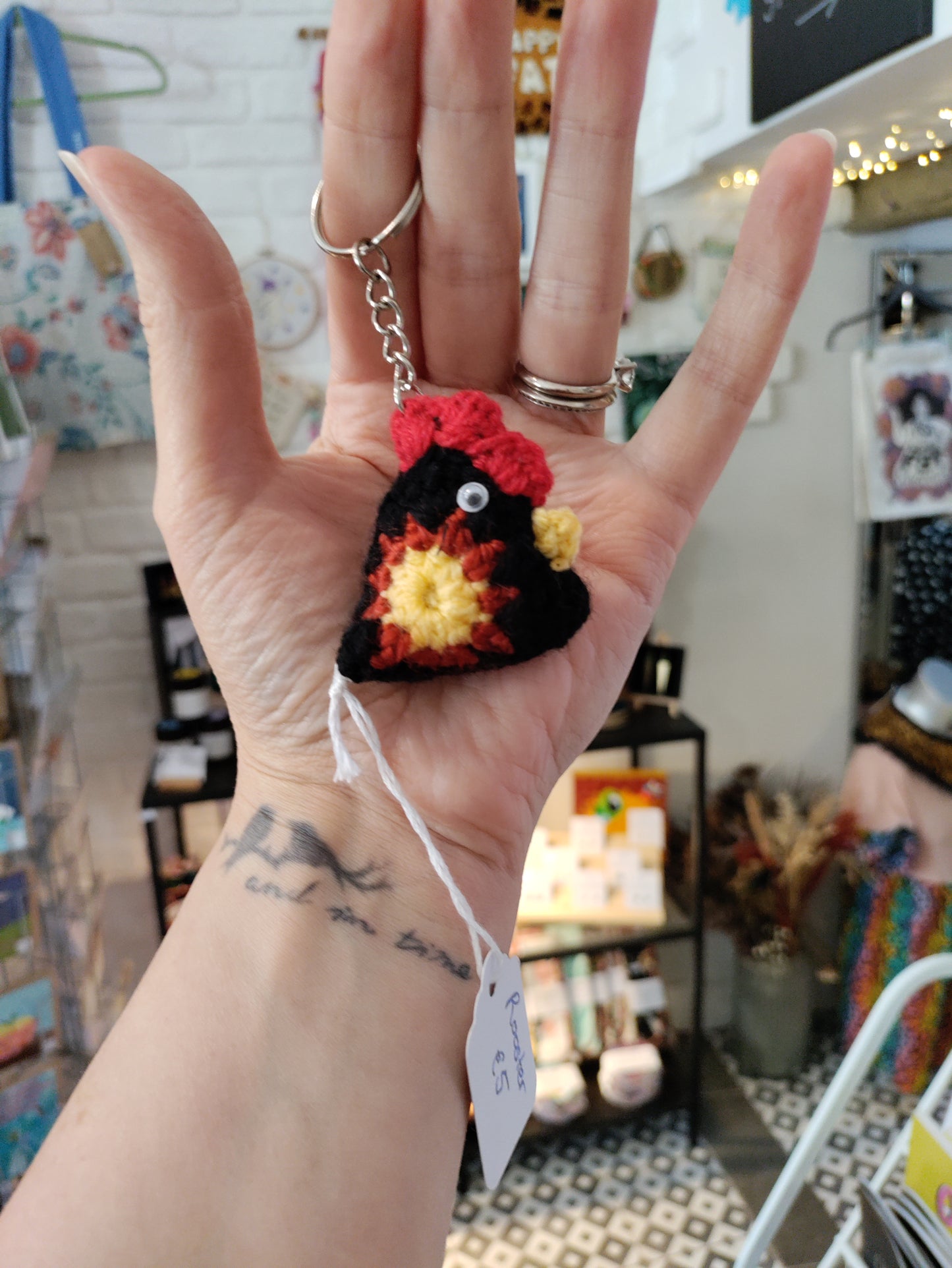 Crochet keychains